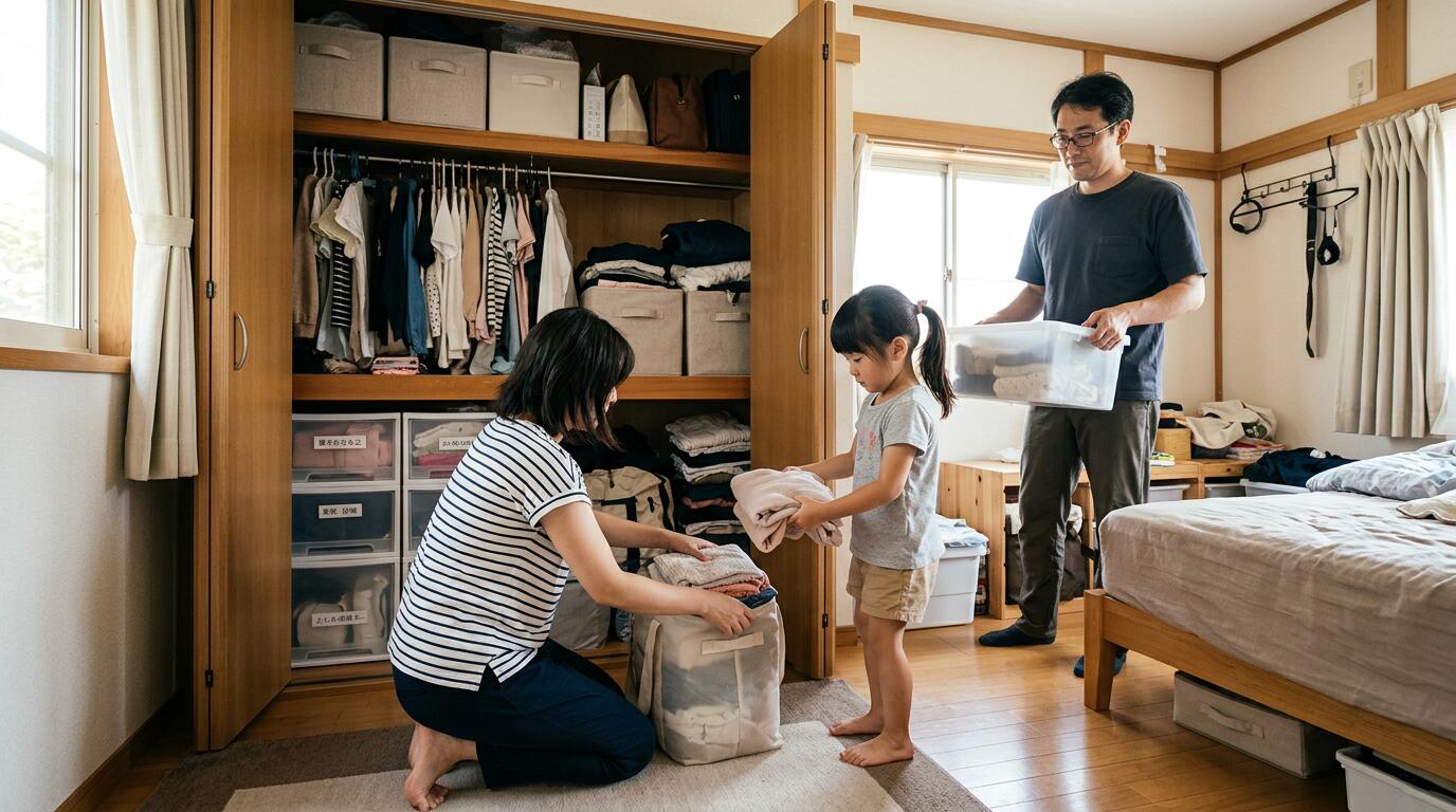 #1-007　片づけるほど湿気がこもる家になっていない？――梅雨前に見直したい、収納の詰め込み方とカビを呼ぶ習慣